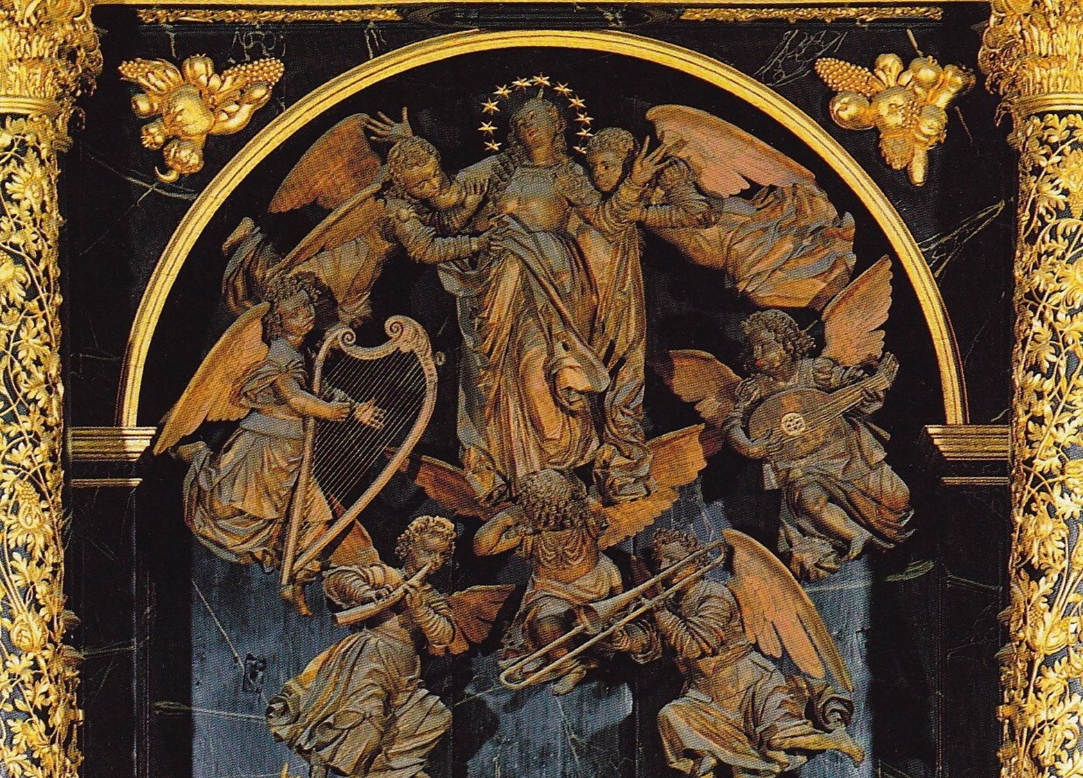 image du retable de kessler de l'église des Augustins à Fribourg